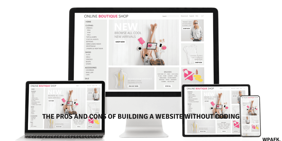 The Pros and Cons of Building a Website Without Coding